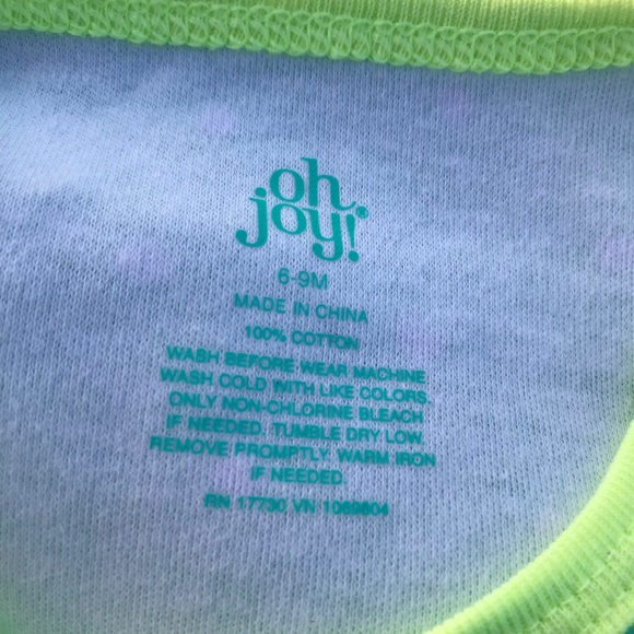 oh Joy open bottom elastic sleep sack  6-9months - Picture 6 of 11